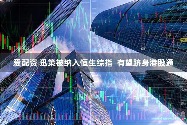 爱配资 迅策被纳入恒生综指  有望跻身港股通